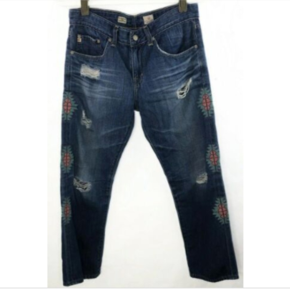 Adriano Goldschmied Ex Boyfriend Crop Southwest